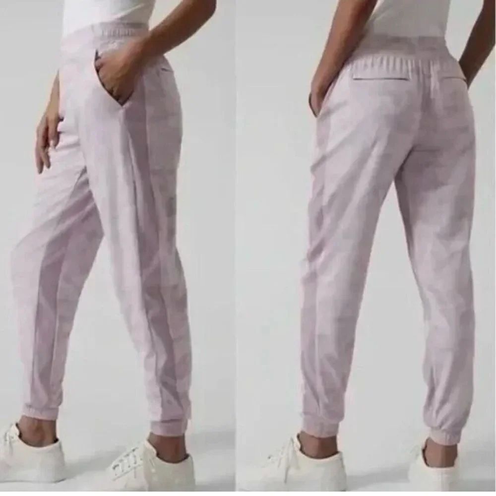 Athleta Light Purple Jogger Pants